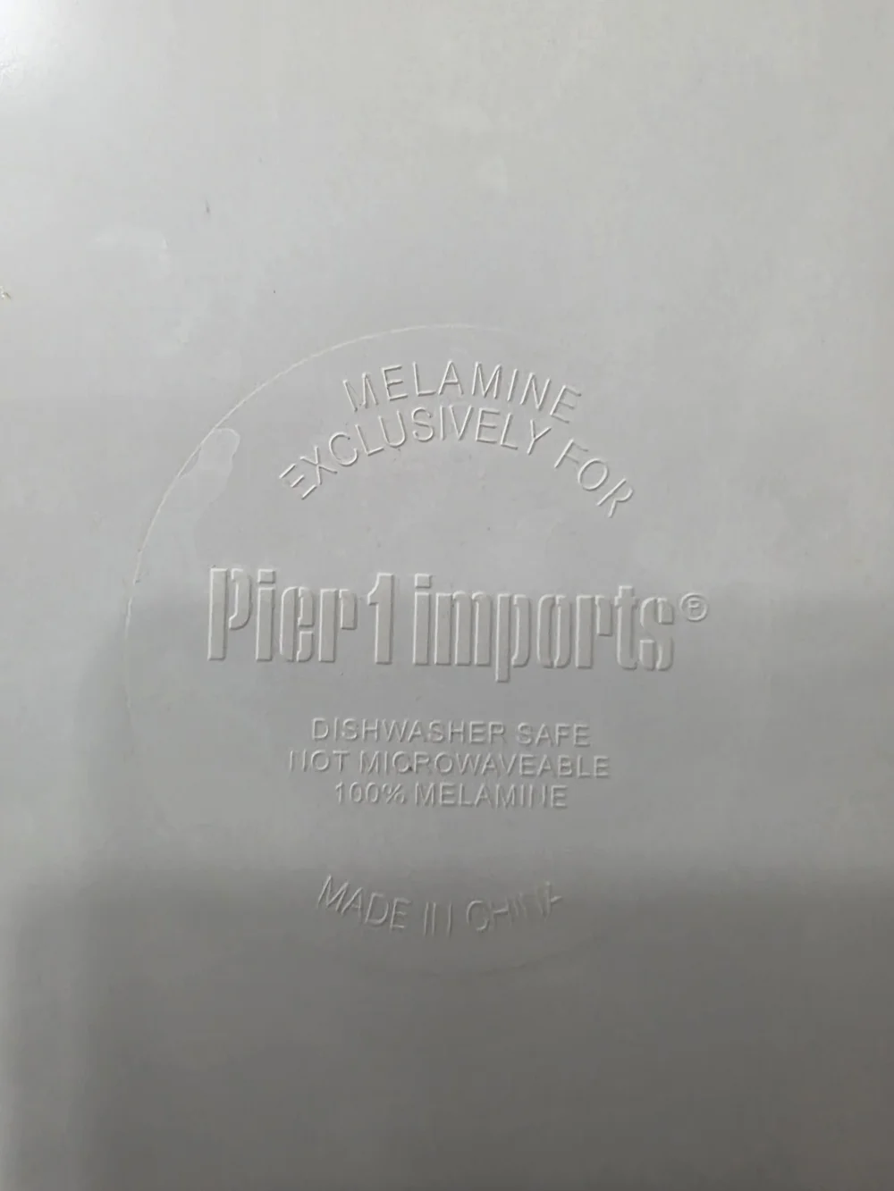 Pier 1 Yellow Melamine Serving Dishes